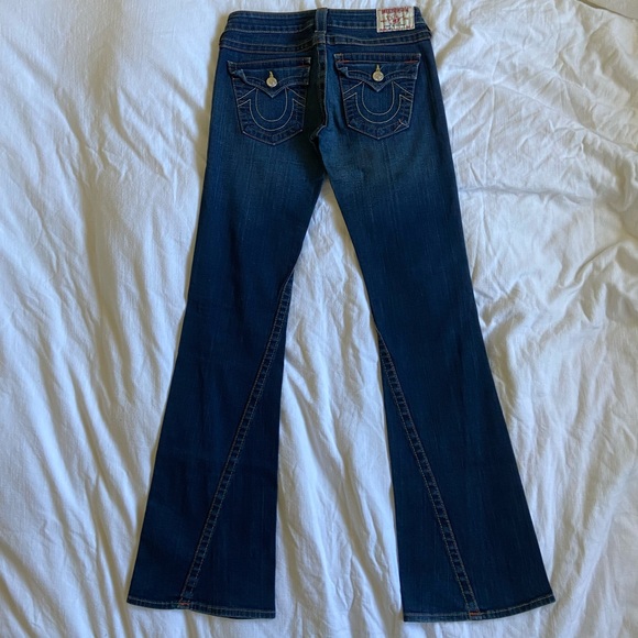 Women's True Religion Low Rise Joey Flared Jeans - Picture 3 of 8